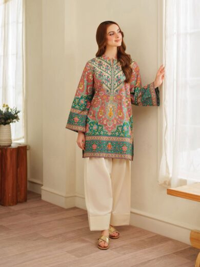 FOREST HUE – 2PC Digital Printed Co-Ord Set BY RS Fashion