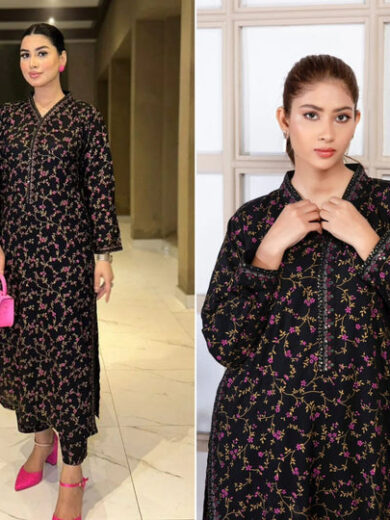 MIDNIGHT GOLD – 2PC Printed Co-Ord Set (1)